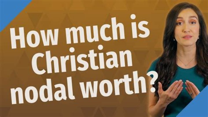 Christian Nodal Worth