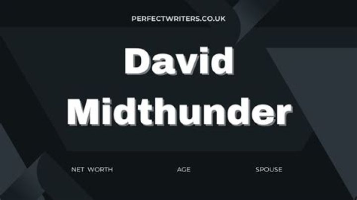 David Midthunder Bio (Wiki)