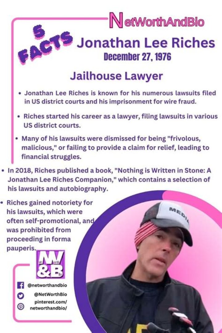 How Much Has Jonathan Lee Riches Made