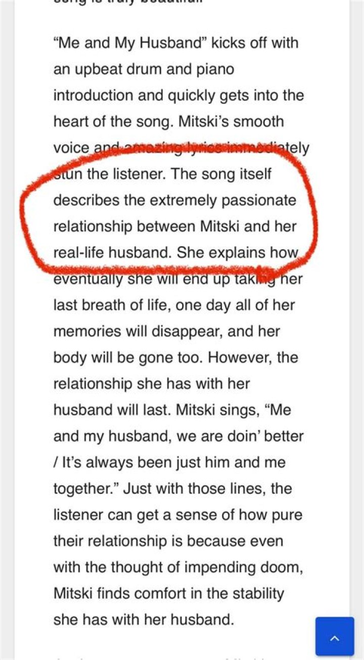 Is Mitski Married |