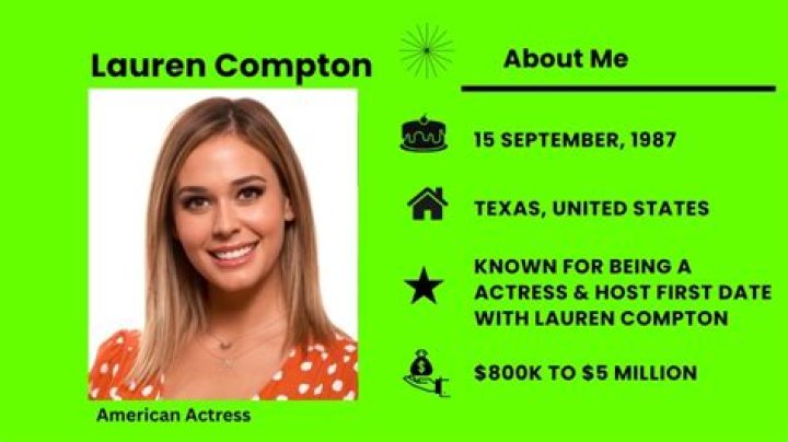 Lauren Compton Net Worth 2024 ·
