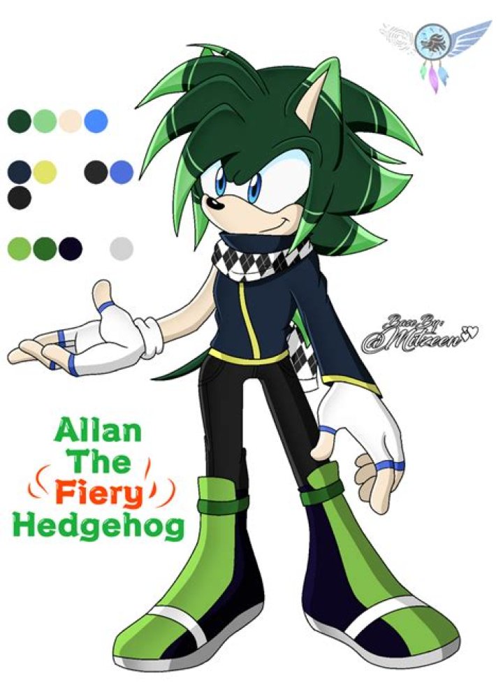 Sonic The Hedgehog OC Grayson The ManticoreBIO! by